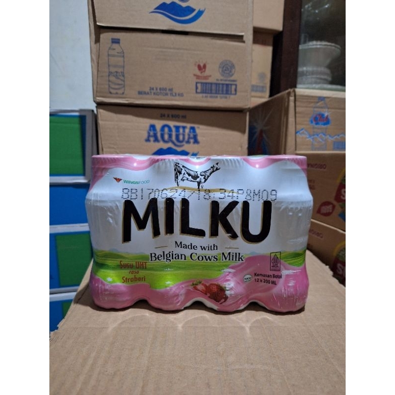 

MILKU Susu UHT 1 pack