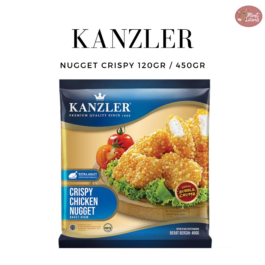

Kanzler Crispy Nugget Ayam / Chicken 120gr / 450gr viral