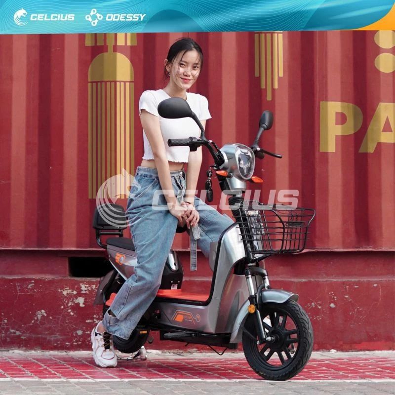 Spesial Sepeda Listrik Celcius Tomax 2.0 Dengan Batre Portable 48V 12Ah