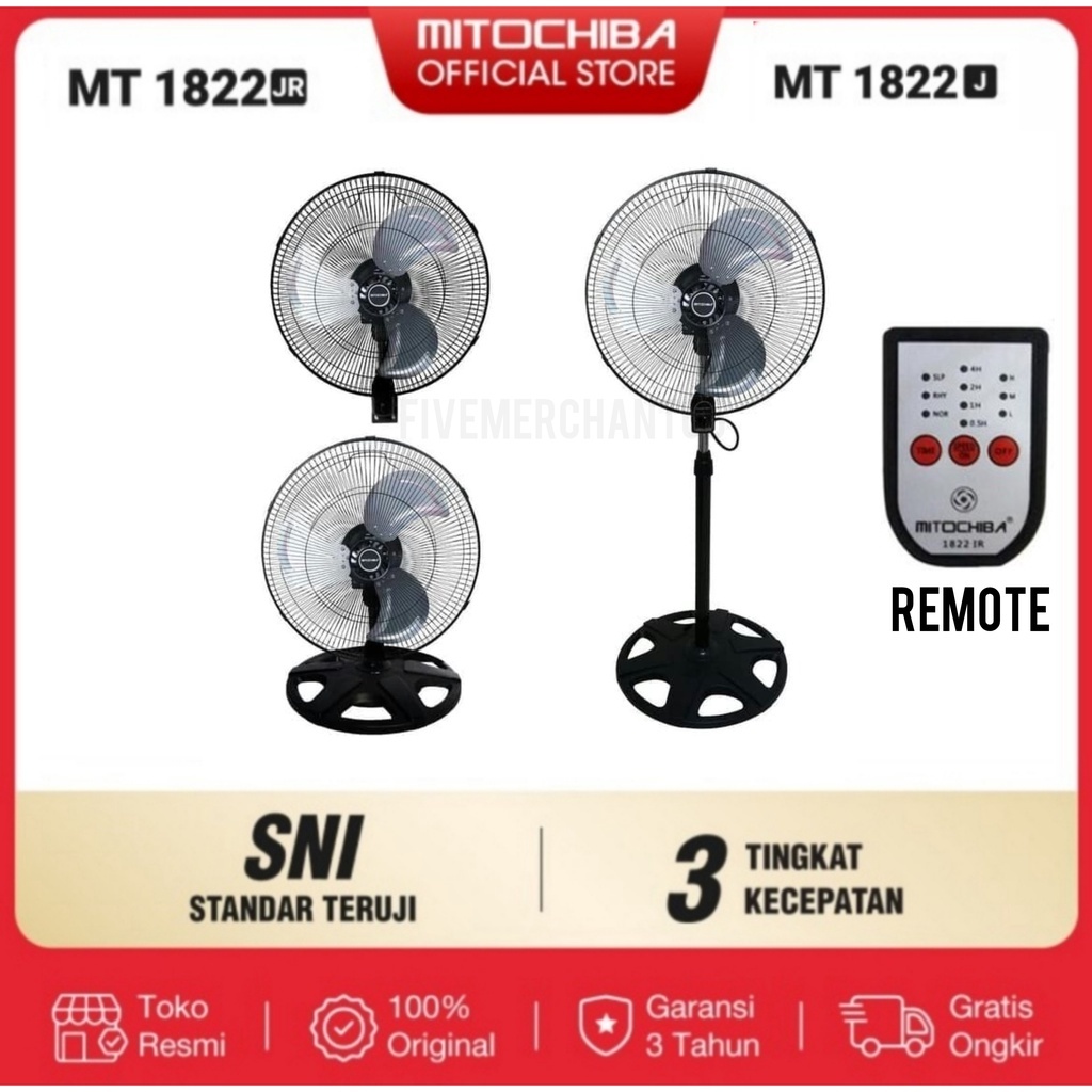 STAND FAN MITOCHIBA 18"(1822 JR/SR)