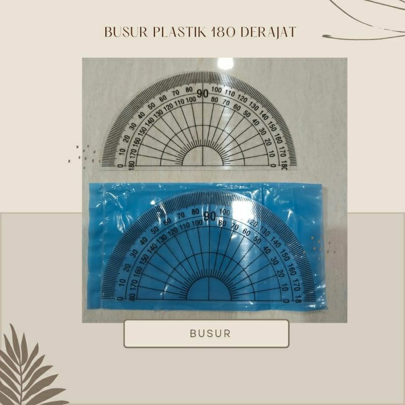 

Busur Plastik 180 Derajat