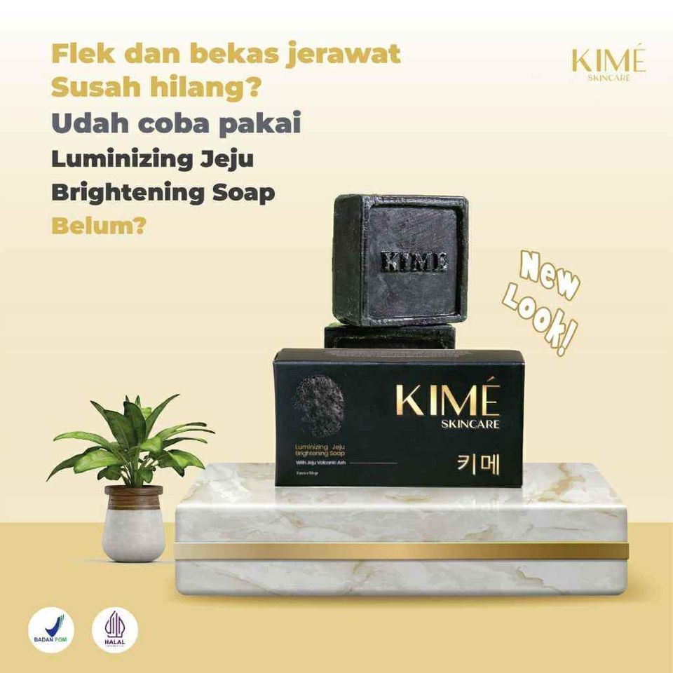 Sabun Kime Original Bpom / Sabun Kime Skincare Original / Sabun Kime Jeju Original