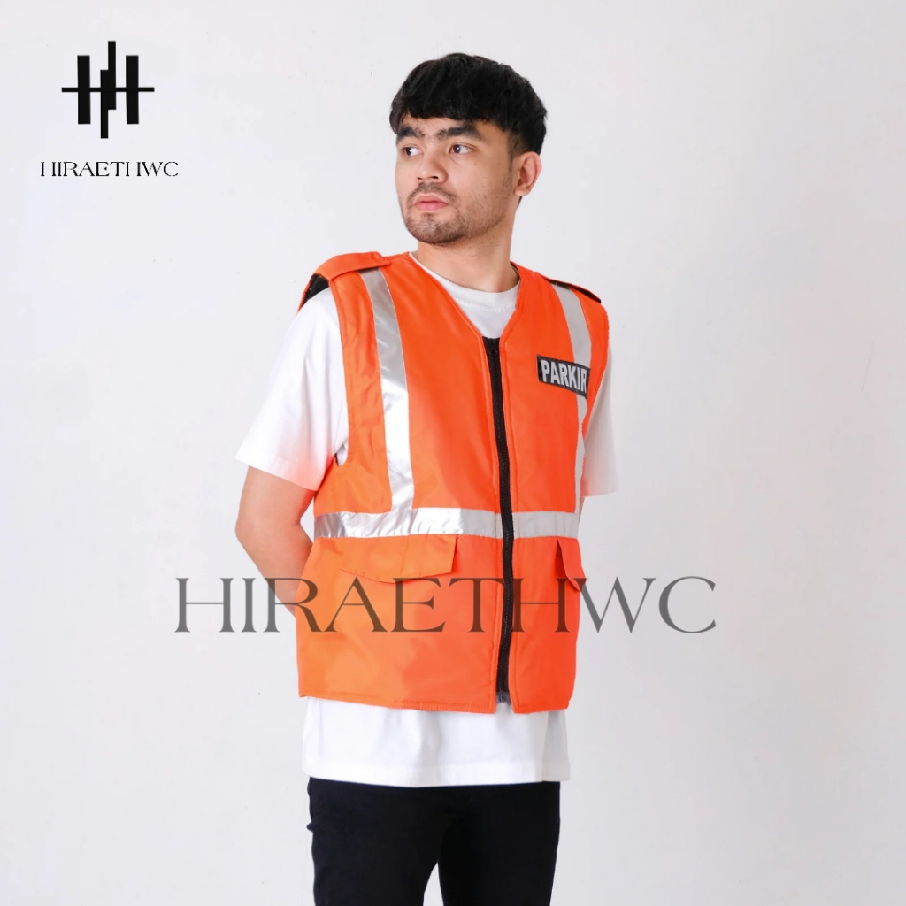 Rompi parkir/Rompi Petugas Parkir/Rompi Parkir Orange/Rompi Lapangan/RompiOrange
