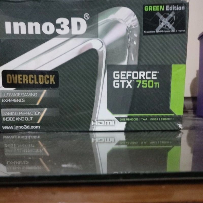 VGA NVIDIA GEFORCE GTX 750TI 2GB GDDR5 128BIT INNO3D