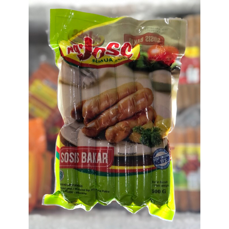 

NgeJoss Sosis Ayam Bakar isi 12 / Sosis Bakar 500gr