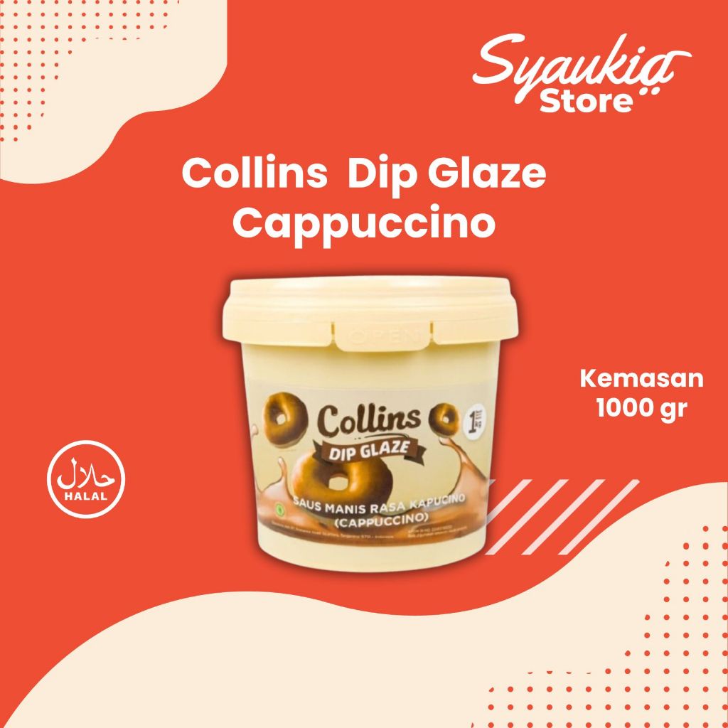 

Collins Dip Glaze Capuccino 1KG Saus Manis Rasa Cappuccino Collins Dip Glaze 1 KG ALL VARIAN