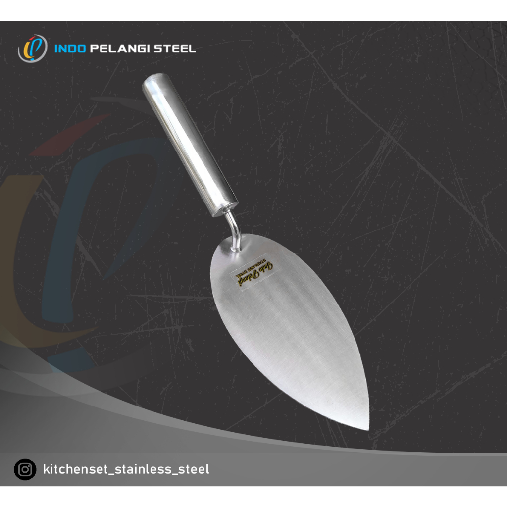 Cetok Lancip Stainless | Cetok Lancip Besar Tanggung Kecil Ukir