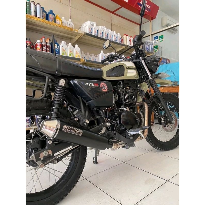 Kawasaki W175 TR — Big Pro 2 · Black — foto 5