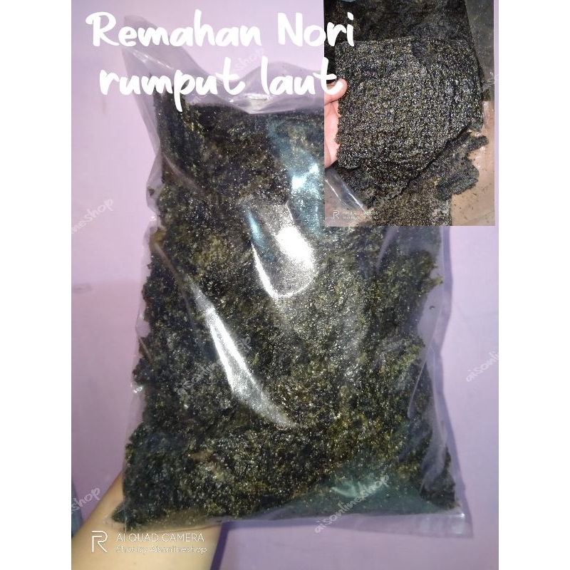 

Promo nori kiloan / Remahan Nori rumput laut berat 200gr