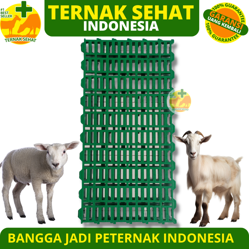 SLAT KANDANG PLASTIK 50 X 100 1PCS - Alas Kandang Lantai Kandang Kambing Domba Babi