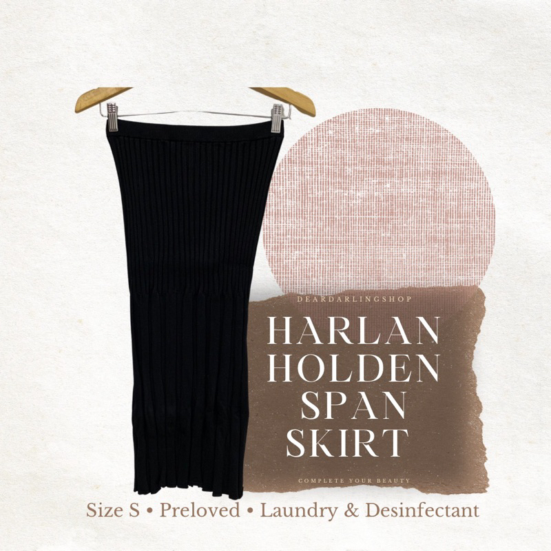Harlan Holden Span Skirt ROK BODYCON BRANDED