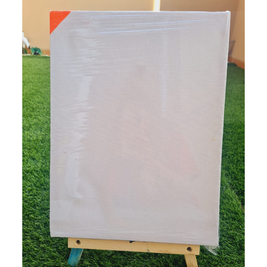 

Promo kanvas lukis.media lukis uk. 30 x 40 putih