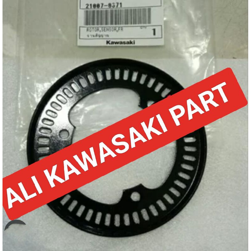REL PLAT ABS PIRINGAN CAKRAM DISC DEPAN ZX25 R ZX 25R ORIGINAL