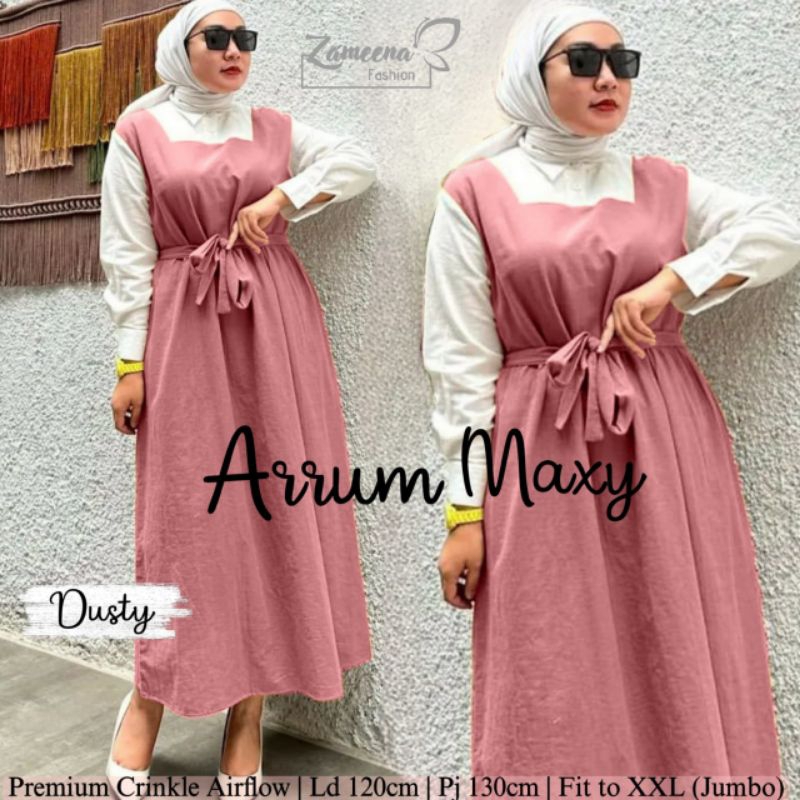 dress Syari/gamis Syari/midi syari arum ori by zameena