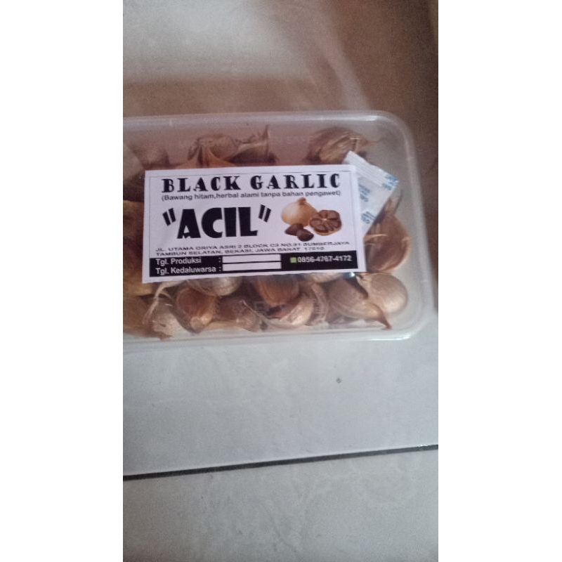 

BLACK GARLIC KATING 250 Gram Bawang hitam