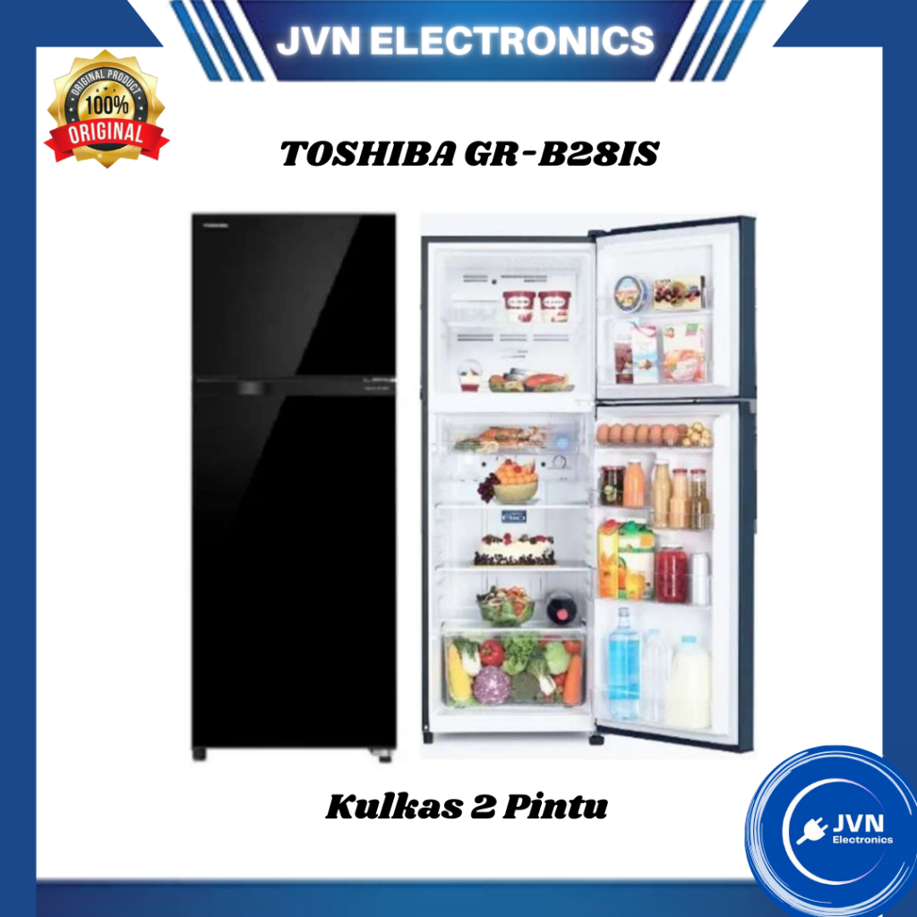 Kulkas 2 Pintu TOSHIBA GR-B28IS