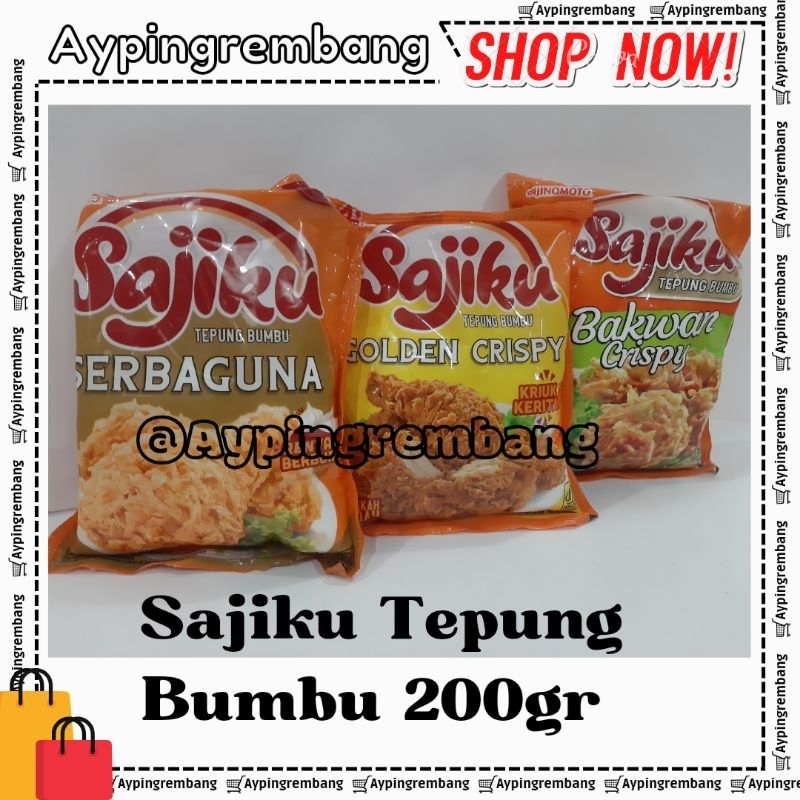 

Sajiku Tepung Bumbu 200gr