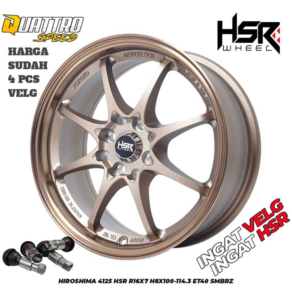 velek mobil hsr hiroshima r16 double pcd model jari jari free ongkir