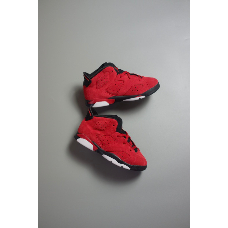 Sepatu Basket sneaker anak AJ6 kids toddler "Toro Bravo"