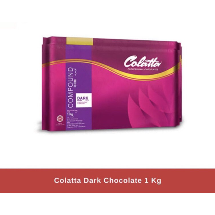 

Terbaru Colatta dark chocolate 1kg / collata compound dark