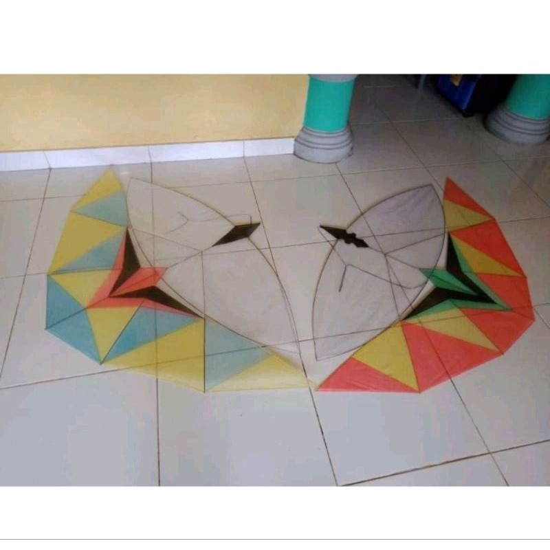 ( READY STAR ) LAYANGAN PAPIRAN COCOK LOMBA // SIAP TERBANG