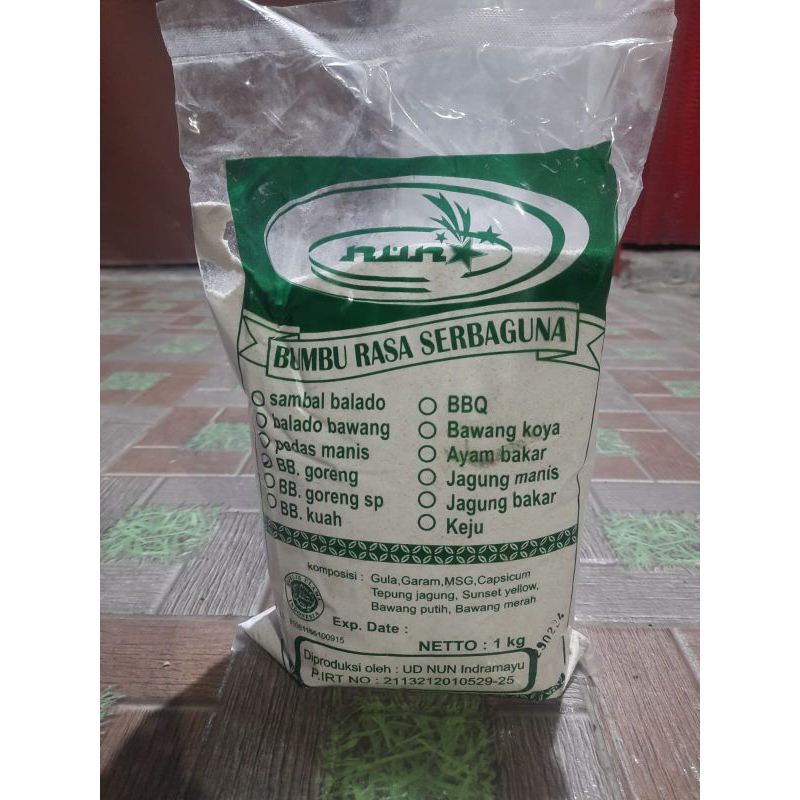 

NUN BUMBU TABUR /GORENG SERBA WAHH 1KG