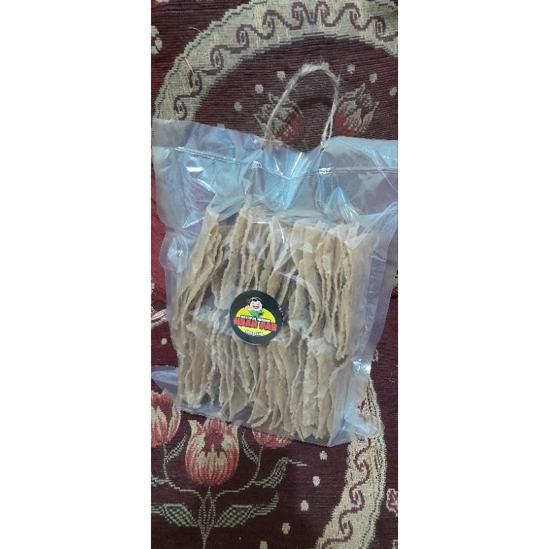 

Kerupuk Gendar Nyah Par Mentah Kemasan Jinjing Praktis