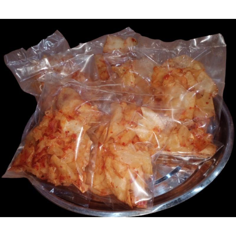 

Kerupuk Pedas / Kerupuk singkong pedas 500gr
