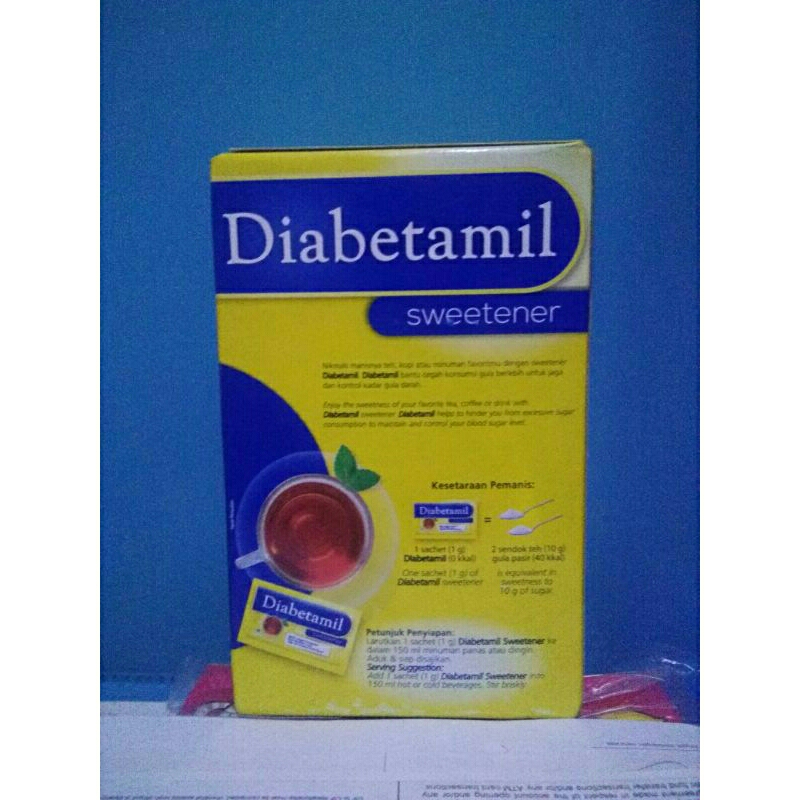 

DIABETAMIL SWEETENER 50's