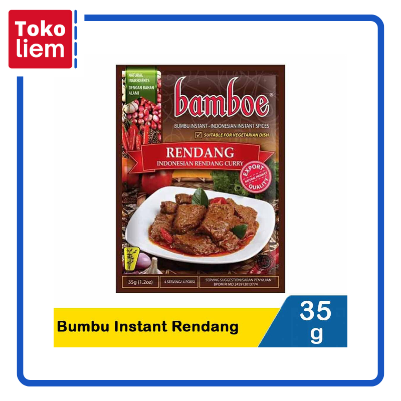 

Bamboe Bumbu Instant Rendang 35G