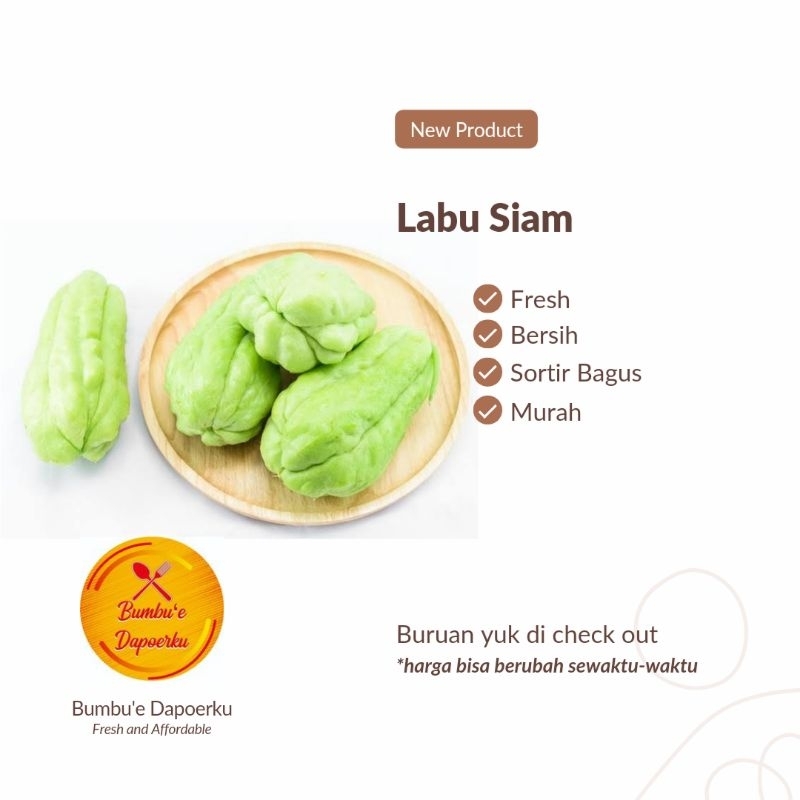 

Labu Siam | Kirim Instan | Fresh Product