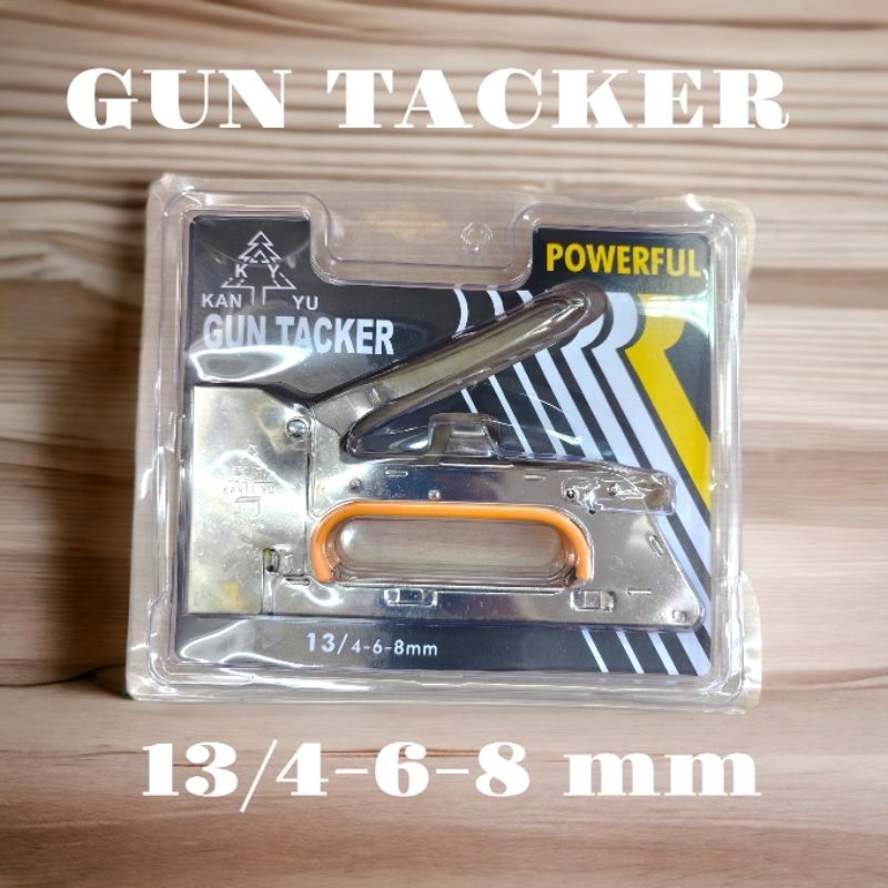 

STAPLES TEMBAK 13MM GUN TACKER FULL BESI MURAH 7016B