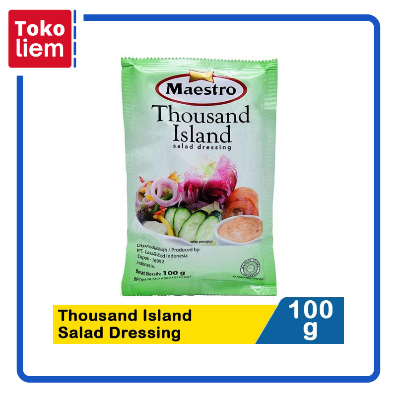 

Maestro Thousand Island Salad Dressing 100G