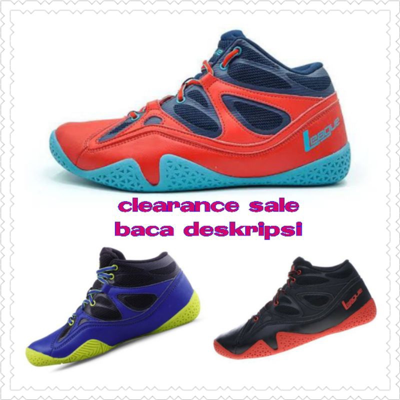 SEPATU BASKET LEAGUE BALLISTIC ORIGINAL CLEARANCE SALE PROMO