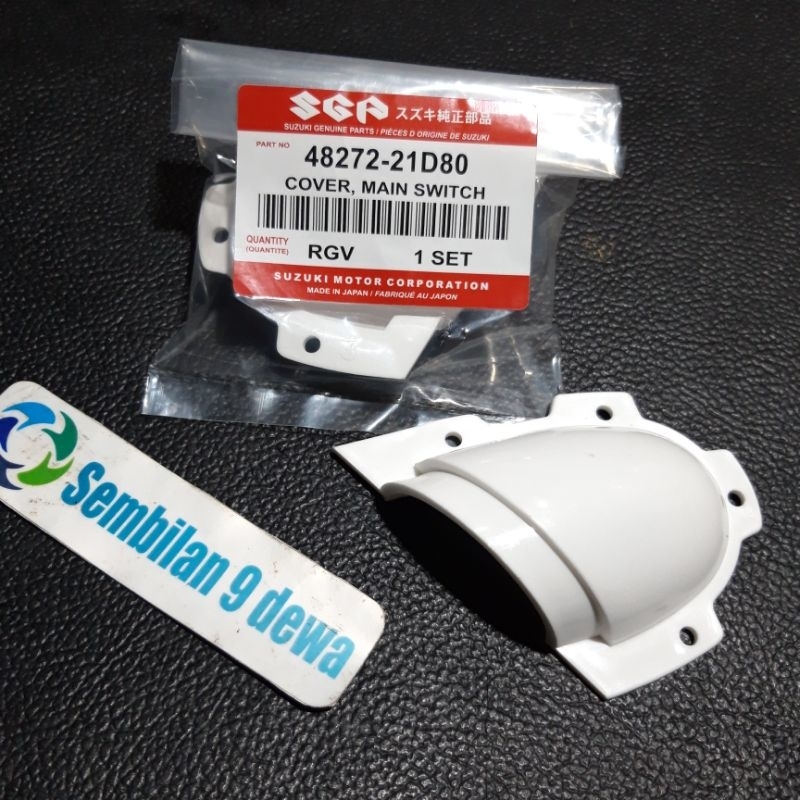 cover penutup kunci kontak bagian kap sayap luar kanan satria 2 tak lumba
