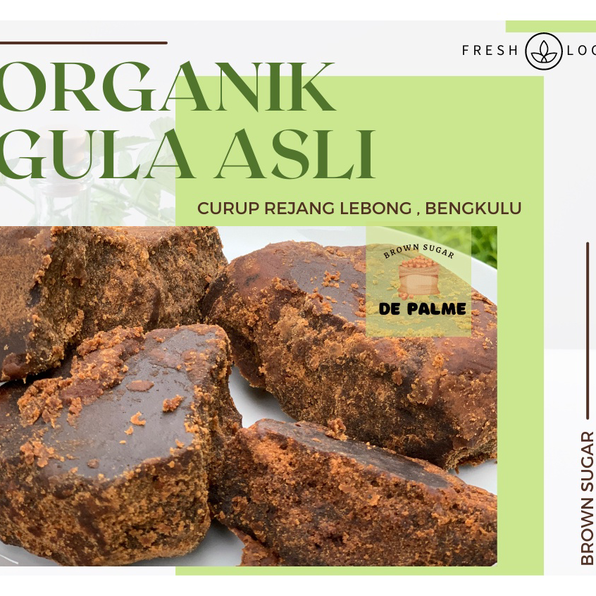 

Terupdate Gula Aren Asli - Brown Sugar - Gula Batok - Asli Curup Bengkulu - Organik Tanpa Campuran - 500gr/1Kg