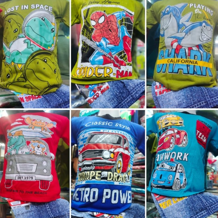 Tren Kekinian.. [GROSIR] DOBITUS - BAJU ANAK COWOK (CELANA SOFTJEANS) 2-8TH