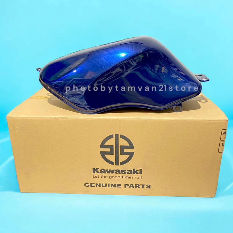 TANGKI NINJA RR OLD 2009 BIRU NAVY ORIGINAL