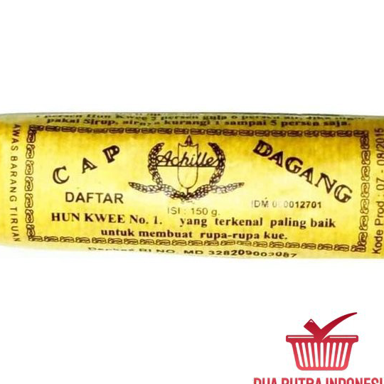 

Model Terkini TEPUNG HUNKWEE/ HUN KWEE CAP DAGANG ACHILLES