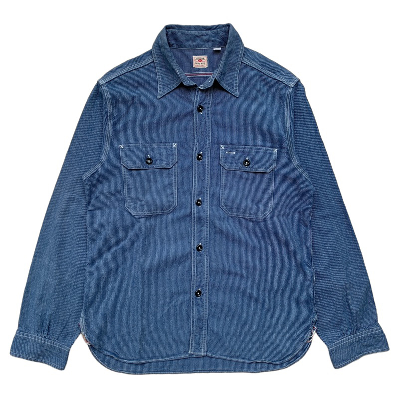 Sugar Cane Jean Cord Work Shirt