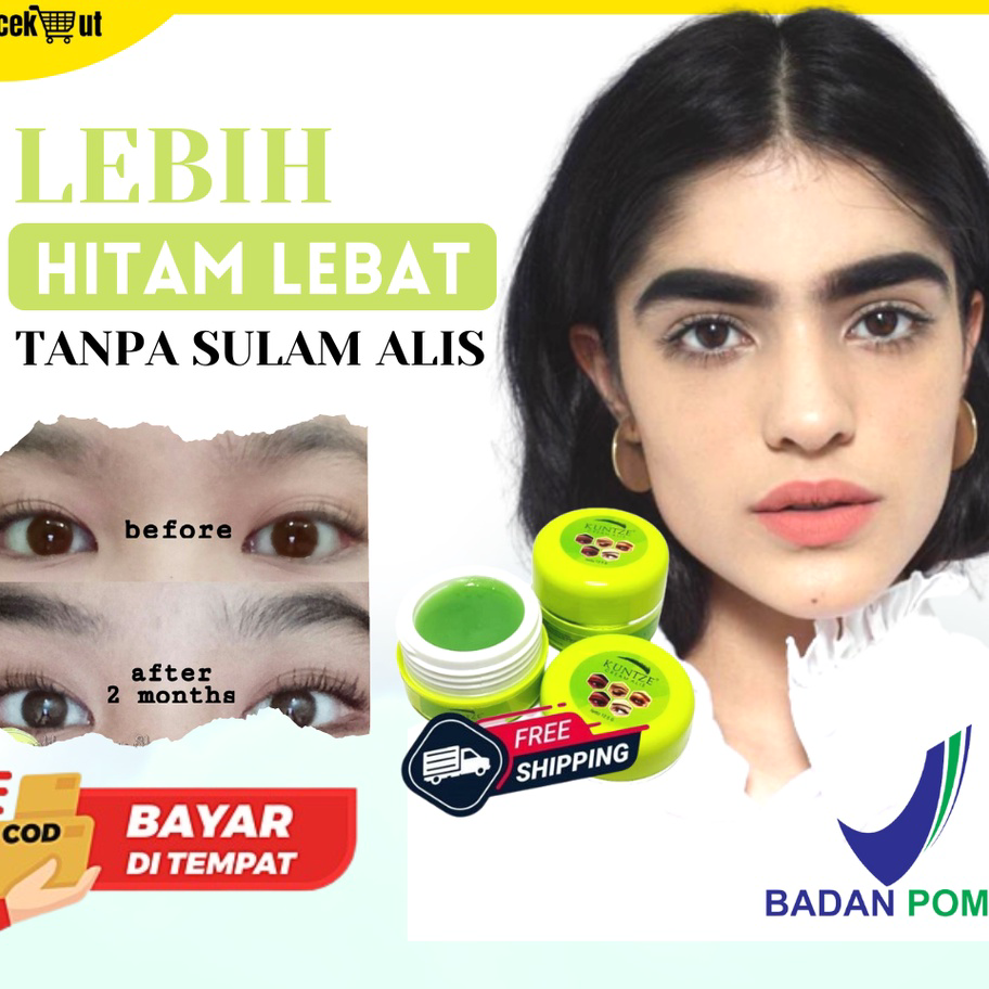 Super Sale PENUMBUH ALIS  PELEBAT BULU MATA KUNTZE CREAM ALIS PENYUBUR ANAK RAMBUT BPOM ORIGINAL Bar