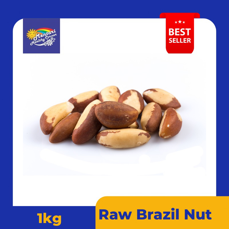 

Raw Brazil Nut 1kg / Kacang Brazil Mentah 1kg