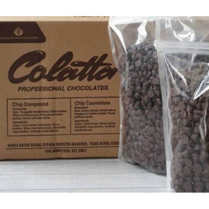 

Best Choco Chips Kerucut Colatta Cokelat Repack 220gr