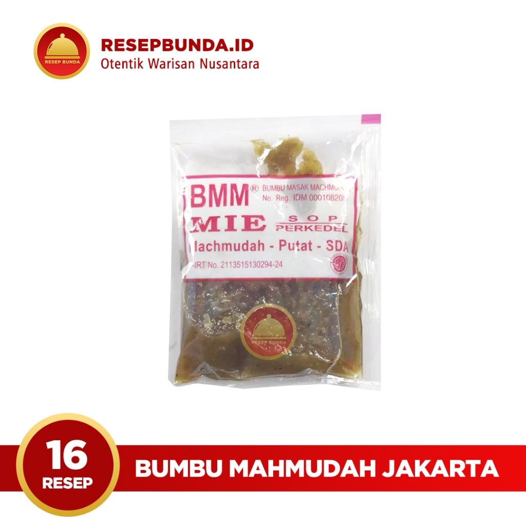 

(BUMBU MIE) Bumbu Machmudah Mahmudah BMM Sachet Asli Sidoarjo Bumbu Masak Instan Praktis Racik Rempah Dapur - 50 gr