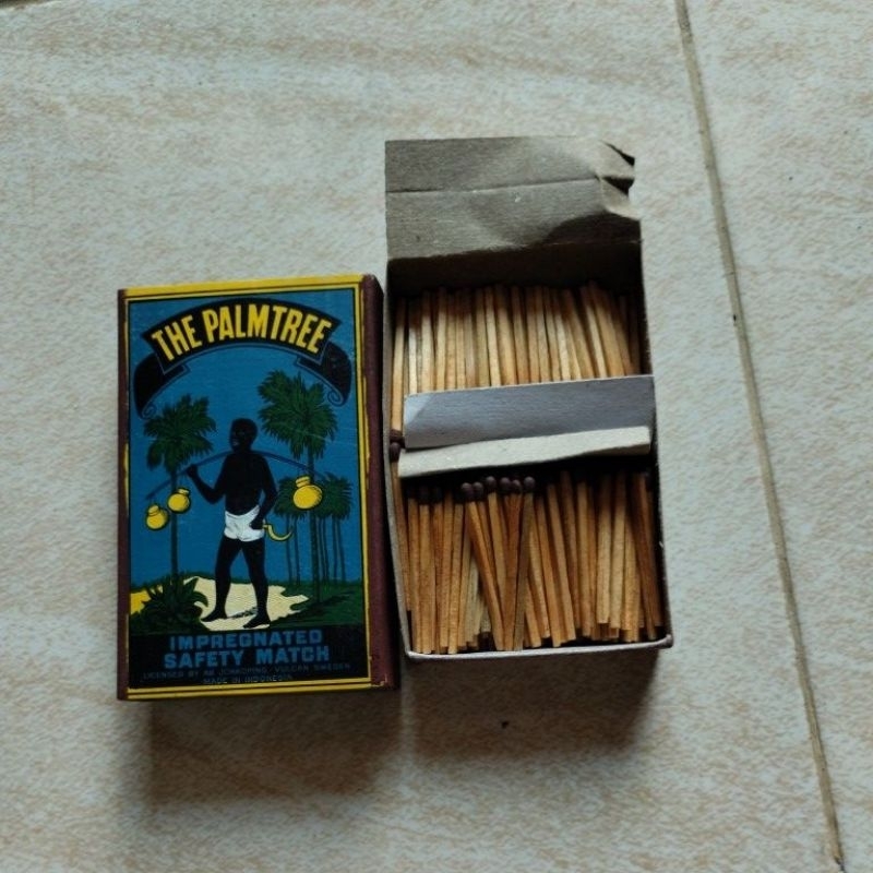 Korek api Kayu the Palmtree kotak besar