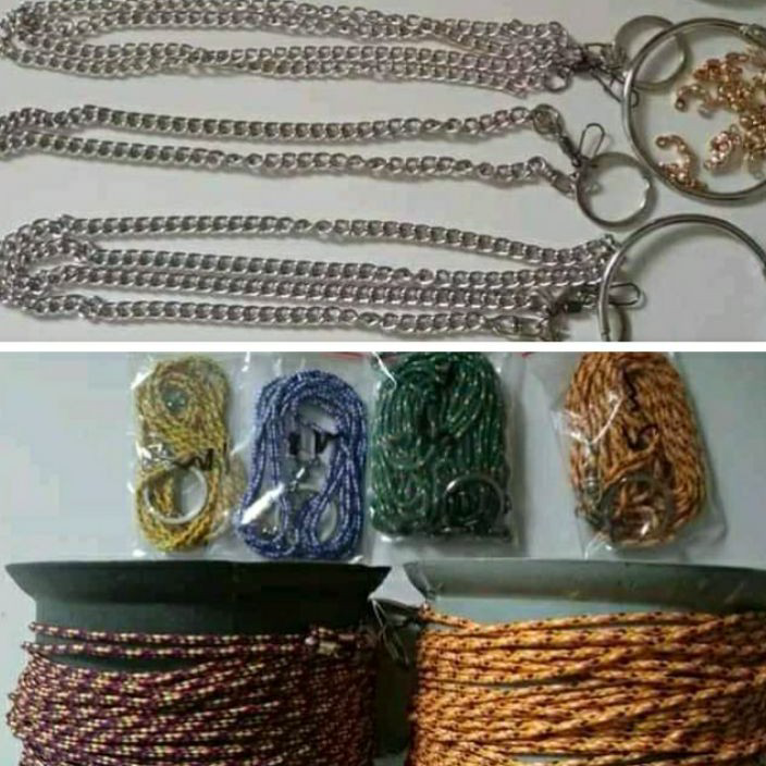 KWRK3701 【Penjualan Terbaik】COD Fullset rantai tali burung free fly FF Lovebird parkit jalak falk nu