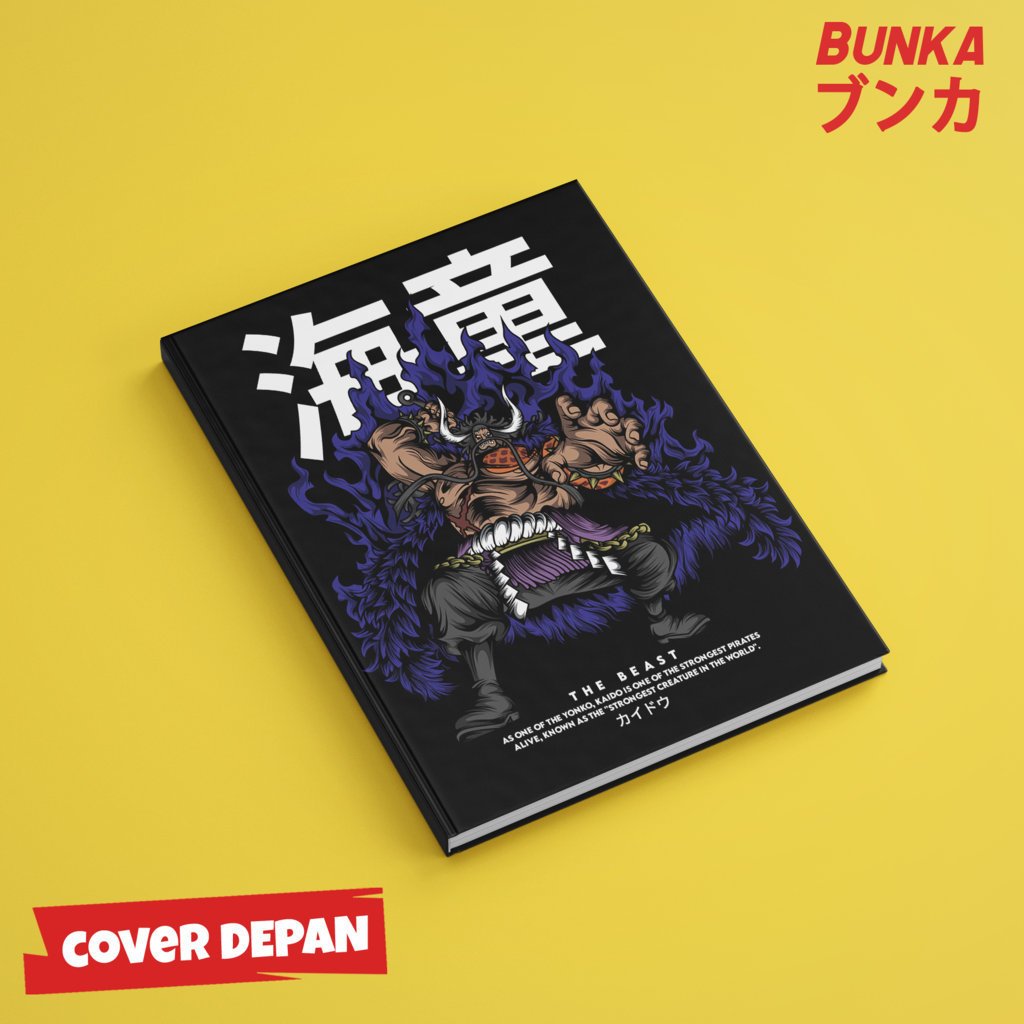 

Note Book Aesthetic Anime One Piece Kaidou Kaido Design Hardcover A5 Buku Tulis Catatan Notes Agenda Planner Jurnal vintage buku catatan story book kado anniversary valentine cowok cewek murah
