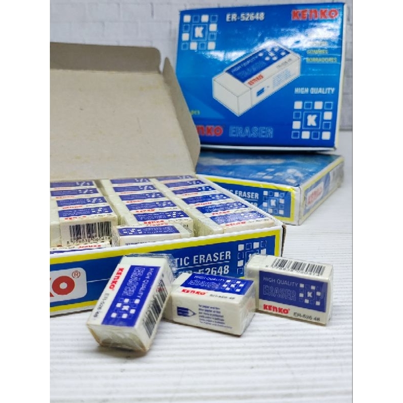 

penghapus/eraser/stip pensil kenko ER 526 (kecil) 1kotak 48pcs