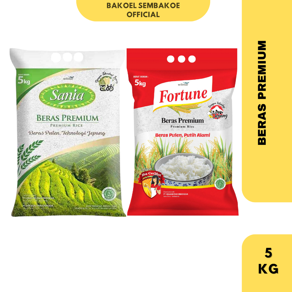 

BERAS 5 KG KUALITAS SUPER