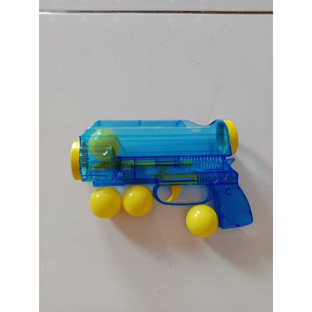 MAINAN AIR BALL PISTOL PISTOLAN TEMBAK TEMBAKAN ISI PELURU BOLA AIRBALL